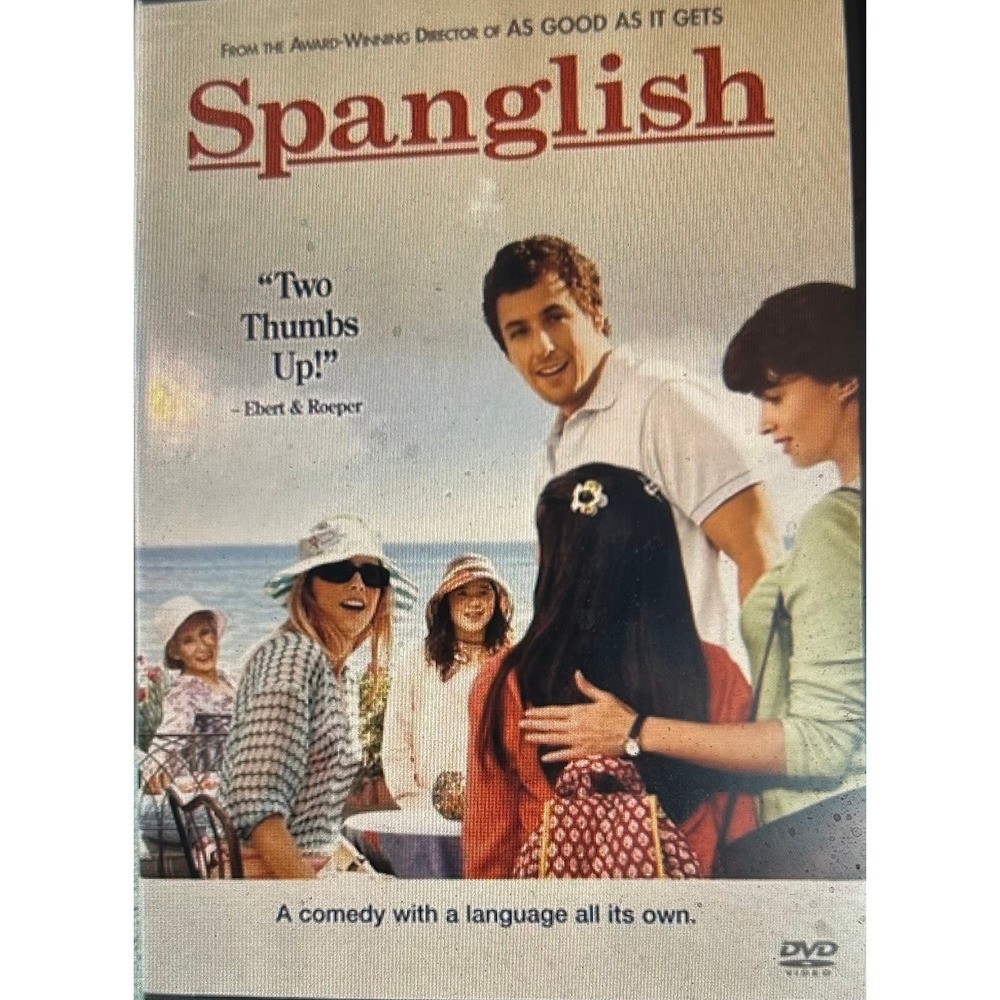 Spanglish DVD Disc Only Adam Sandler Paz Vega Comedy Drama Tested Works
